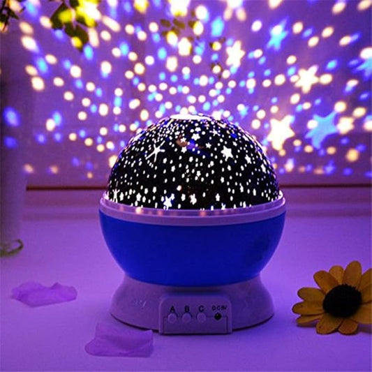 DreamGlow rotating galaxy projector lamp