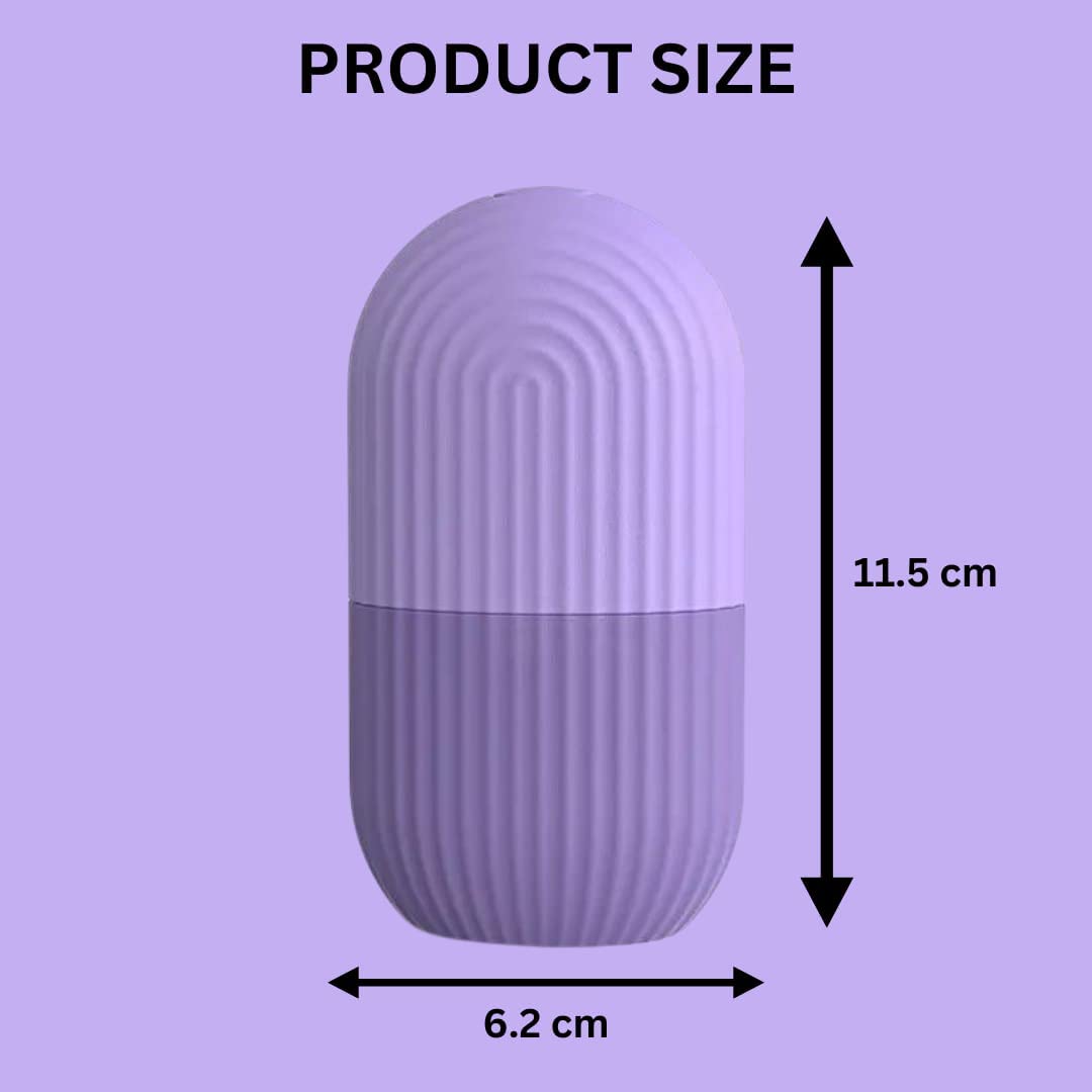 Silicone ice roller for face massage