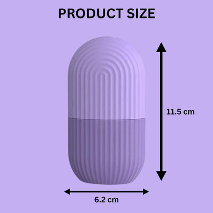 Silicone ice roller for face massage
