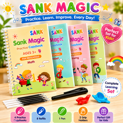 Original Sank Magic Practice Copybook
