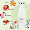 Compact portable juice blender bottle